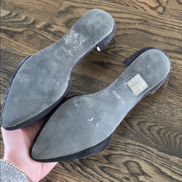 Aldo velvet flats (2 for $40) - Picture 3 of 3